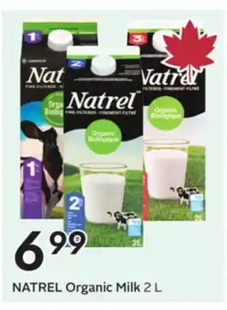 Sobeys NATREL Organic Milk offer