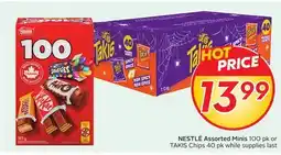 Sobeys NESTLÉ Assorted Minis pk or TAKIS offer