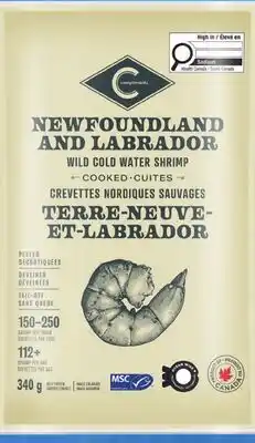 Sobeys COMPLIMENTS Wild Cold Water Shrimp offer