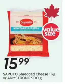 Sobeys SAPUTO Shredded Cheese offer