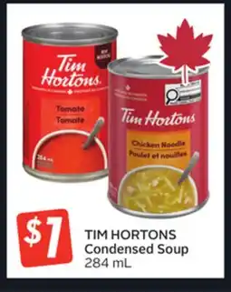 Sobeys TIM HORTONS Condensed Soup offer