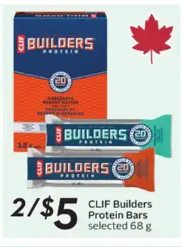 Sobeys CLIF Builders Protein Bars offer