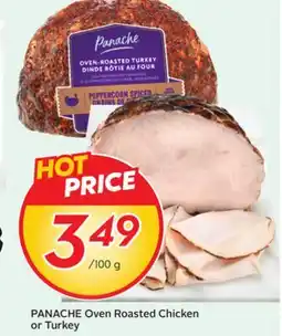 Sobeys PANACHE Oven Roasted Chicken or Turkey offer