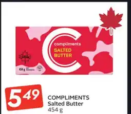 Sobeys COMPLIMENTS Salted Butter offer