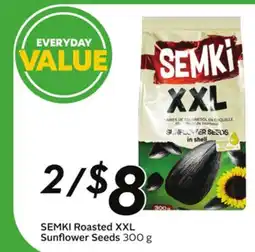 Sobeys SEMKI Roasted XXL Sunflower Seeds offer