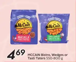 Sobeys MCCAIN Bistro, Wedges or Tasti Taters offer