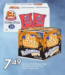 Sobeys OLD DUTCH Potato Chips or Cheese Sticks offer