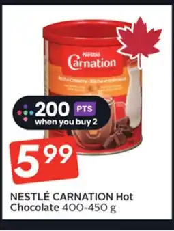 Sobeys NESTLÉ CARNATION Hot Chocolate offer