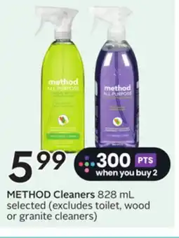 Sobeys METHOD Cleaners offer