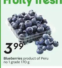 Sobeys Blueberries offer