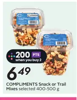 Sobeys COMPLIMENTS Snack or Trail Mixes offer