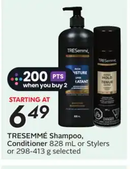 Sobeys TRESEMMÉ Shampoo, Conditioner offer