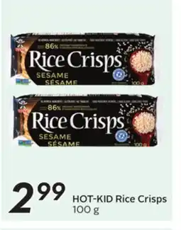 Sobeys HOT-KID Rice Crisps offer