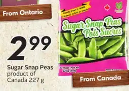 Sobeys Sugar Snap Peas offer
