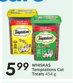 Sobeys WHISKAS Temptations Cat Treats offer