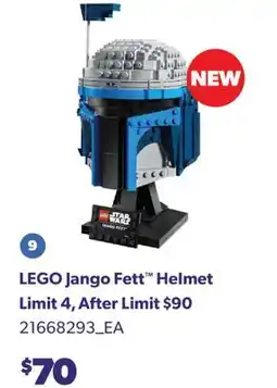 Real Canadian Superstore LEGO JANGO FETT HELMET offer
