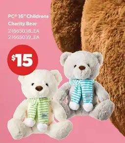 Real Canadian Superstore PC 16 CHILDRENS CHARITY BEAR offer