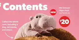 Real Canadian Superstore FAO SCHWARZ HIPPO PLUSH offer