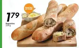 Sobeys Baguettes offer