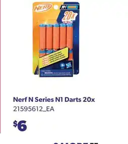 Real Canadian Superstore NERF N SERIES N1 DARTS, 20X offer