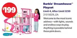 Real Canadian Superstore BARBIE DREAMHOUSE PLAYSET offer