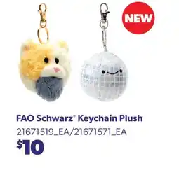 Real Canadian Superstore FAO Schwarz Keychain Plush offer