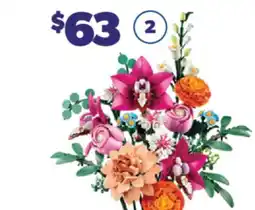 Real Canadian Superstore LEGO BOTANICALS PRETTY PINK FLOWER BOUQUET offer