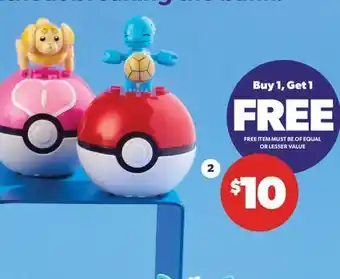 Real Canadian Superstore MEGA POKÉMON POKE BALL COLLECTION BUY ONE, GET ONE FREE offer