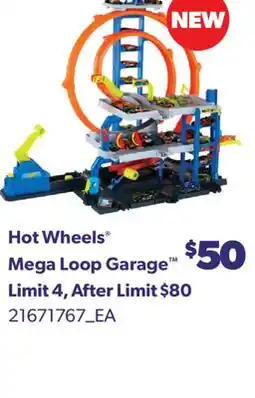 Real Canadian Superstore HOT WHEELS MEGA LOOP GARAGE offer