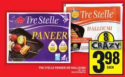 Food Basics TRE STELLE PANEER OR HALLOUMI offer