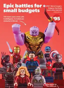 Real Canadian Superstore LEGO MARVEL AVENGERS: ENDGAME FINAL BATTLE offer