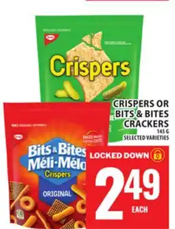 Food Basics CRISPERS OR BITS & BITES CRACKERS offer