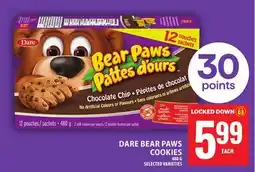 Food Basics DARE BEAR PAWS COOKIES offer