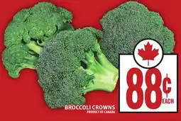 Food Basics BROCCOLI CROWNS offer