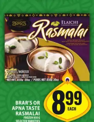 Food Basics BRAR'S OR APNA TASTE RASMALAI offer