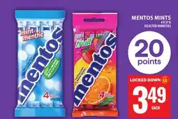 Food Basics MENTOS MINTS offer