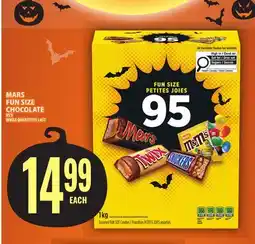 Food Basics MARS FUN SIZE CHOCOLATE offer