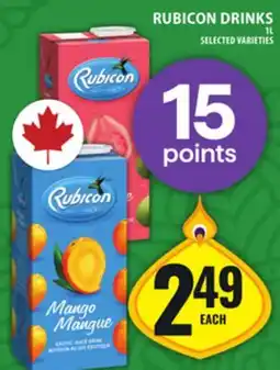 Food Basics RUBICON DRINKS offer