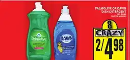 Food Basics PALMOLIVE OR DAWN DISH DETERGENT offer