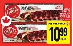 Food Basics SWISS CHALET BBQ PORK BACK RIBS offer