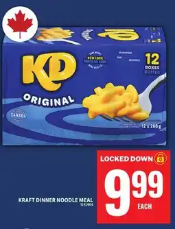 Food Basics KRAFT DINNER NOODLE MEAL offer