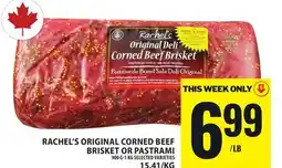 Food Basics RACHEL'S ORIGINAL CORNED BEEF BRISKET OR PASTRAMI offer