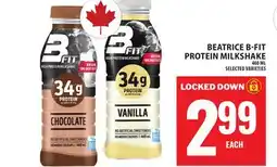 Food Basics BEATRICE B-FIT PROTEIN MILKSHAKE offer