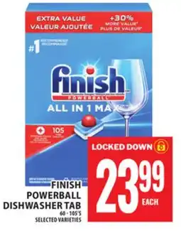Food Basics FINISH POWERBALL DISHWASHER TAB offer