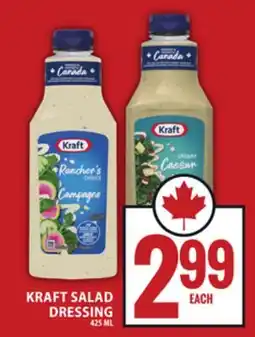 Food Basics KRAFT SALAD DRESSING offer