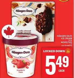 Food Basics HÄAGEN-DAZS ICE CREAM offer