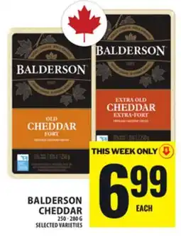 Food Basics BALDERSON CHEDDAR offer