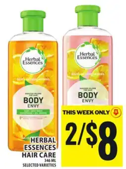 Food Basics HERBAL ESSENCES HAIR CARE offer