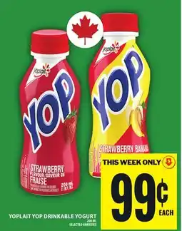 Food Basics YOPLAIT YOP DRINKABLE YOGURT offer