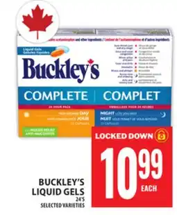 Food Basics BUCKLEY'S LIQUID GELS offer